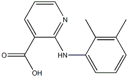 2-[(2,3-dimethylphenyl)amino]pyridine-3-carboxylic acid 化学構造式