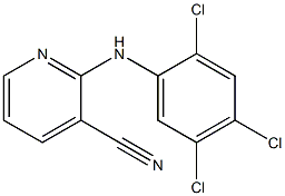 2-[(2,4,5-trichlorophenyl)amino]pyridine-3-carbonitrile