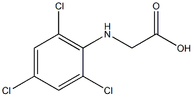 2-[(2,4,6-trichlorophenyl)amino]acetic acid|