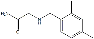 2-[(2,4-dimethylbenzyl)amino]acetamide Structure