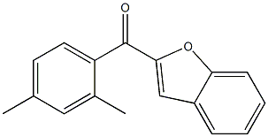 2-[(2,4-dimethylphenyl)carbonyl]-1-benzofuran|