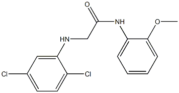 2-[(2,5-dichlorophenyl)amino]-N-(2-methoxyphenyl)acetamide