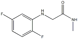 2-[(2,5-difluorophenyl)amino]-N-methylacetamide