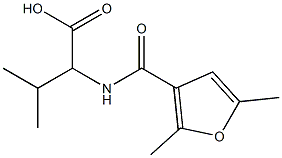 2-[(2,5-dimethyl-3-furoyl)amino]-3-methylbutanoic acid