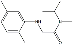 2-[(2,5-dimethylphenyl)amino]-N-methyl-N-(propan-2-yl)acetamide|