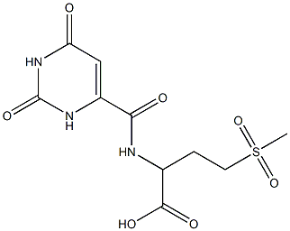 2-[(2,6-dioxo-1,2,3,6-tetrahydropyrimidin-4-yl)formamido]-4-methanesulfonylbutanoic acid