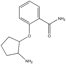 2-[(2-aminocyclopentyl)oxy]benzamide Structure