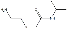 2-[(2-aminoethyl)thio]-N-isopropylacetamide|