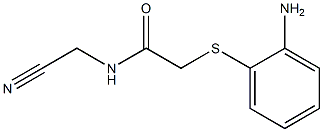 2-[(2-aminophenyl)thio]-N-(cyanomethyl)acetamide