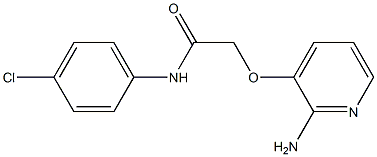 2-[(2-aminopyridin-3-yl)oxy]-N-(4-chlorophenyl)acetamide