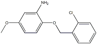  2-[(2-chlorophenyl)methoxy]-5-methoxyaniline