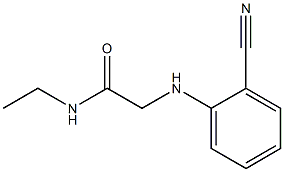 2-[(2-cyanophenyl)amino]-N-ethylacetamide|