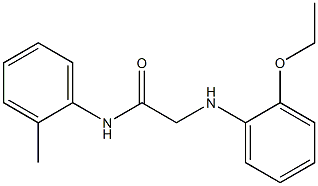 2-[(2-ethoxyphenyl)amino]-N-(2-methylphenyl)acetamide