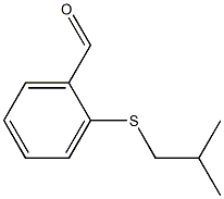 2-[(2-methylpropyl)sulfanyl]benzaldehyde Structure