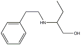 2-[(2-phenylethyl)amino]butan-1-ol,,结构式