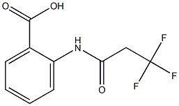 2-[(3,3,3-trifluoropropanoyl)amino]benzoic acid,,结构式
