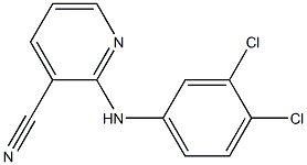 2-[(3,4-dichlorophenyl)amino]pyridine-3-carbonitrile Structure