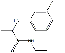  2-[(3,4-dimethylphenyl)amino]-N-ethylpropanamide