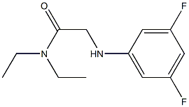 2-[(3,5-difluorophenyl)amino]-N,N-diethylacetamide