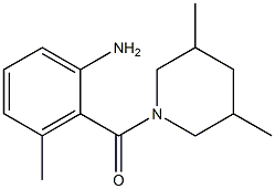 2-[(3,5-dimethylpiperidin-1-yl)carbonyl]-3-methylaniline