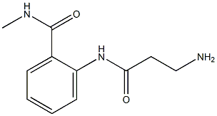 2-[(3-aminopropanoyl)amino]-N-methylbenzamide