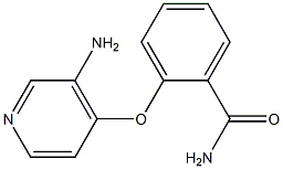 2-[(3-aminopyridin-4-yl)oxy]benzamide