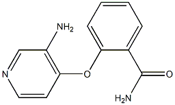 2-[(3-aminopyridin-4-yl)oxy]benzamide|