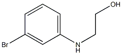 2-[(3-bromophenyl)amino]ethan-1-ol Structure