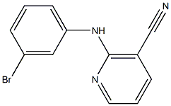 2-[(3-bromophenyl)amino]nicotinonitrile