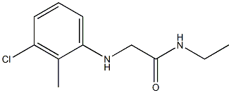 2-[(3-chloro-2-methylphenyl)amino]-N-ethylacetamide