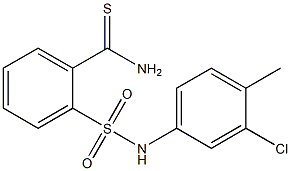 2-[(3-chloro-4-methylphenyl)sulfamoyl]benzene-1-carbothioamide