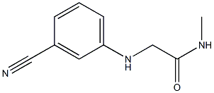 2-[(3-cyanophenyl)amino]-N-methylacetamide