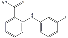2-[(3-fluorophenyl)amino]benzene-1-carbothioamide Structure