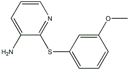 2-[(3-methoxyphenyl)sulfanyl]pyridin-3-amine Structure