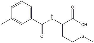  2-[(3-methylphenyl)formamido]-4-(methylsulfanyl)butanoic acid