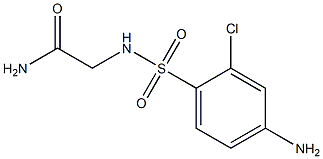 2-[(4-amino-2-chlorobenzene)sulfonamido]acetamide|