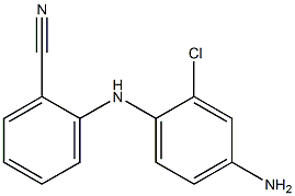 2-[(4-amino-2-chlorophenyl)amino]benzonitrile