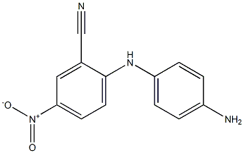  2-[(4-aminophenyl)amino]-5-nitrobenzonitrile