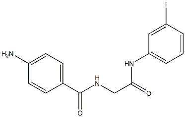 2-[(4-aminophenyl)formamido]-N-(3-iodophenyl)acetamide