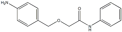  2-[(4-aminophenyl)methoxy]-N-phenylacetamide