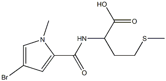 2-[(4-bromo-1-methyl-1H-pyrrol-2-yl)formamido]-4-(methylsulfanyl)butanoic acid