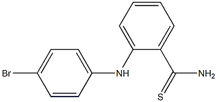 2-[(4-bromophenyl)amino]benzene-1-carbothioamide