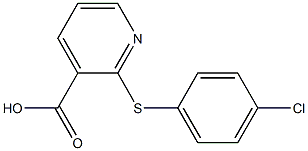 2-[(4-chlorophenyl)sulfanyl]pyridine-3-carboxylic acid