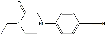 2-[(4-cyanophenyl)amino]-N,N-diethylacetamide