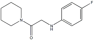 2-[(4-fluorophenyl)amino]-1-(piperidin-1-yl)ethan-1-one