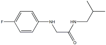 2-[(4-fluorophenyl)amino]-N-(2-methylpropyl)acetamide|