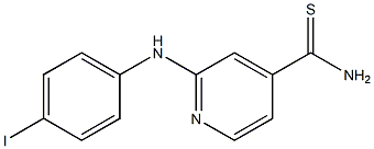 2-[(4-iodophenyl)amino]pyridine-4-carbothioamide|