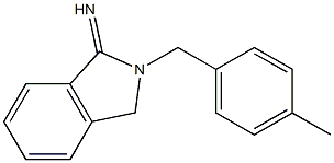 2-[(4-methylphenyl)methyl]-2,3-dihydro-1H-isoindol-1-imine