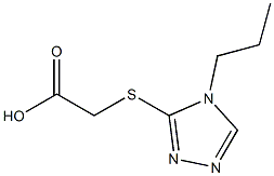 2-[(4-propyl-4H-1,2,4-triazol-3-yl)sulfanyl]acetic acid