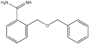 2-[(benzyloxy)methyl]benzenecarboximidamide Struktur
